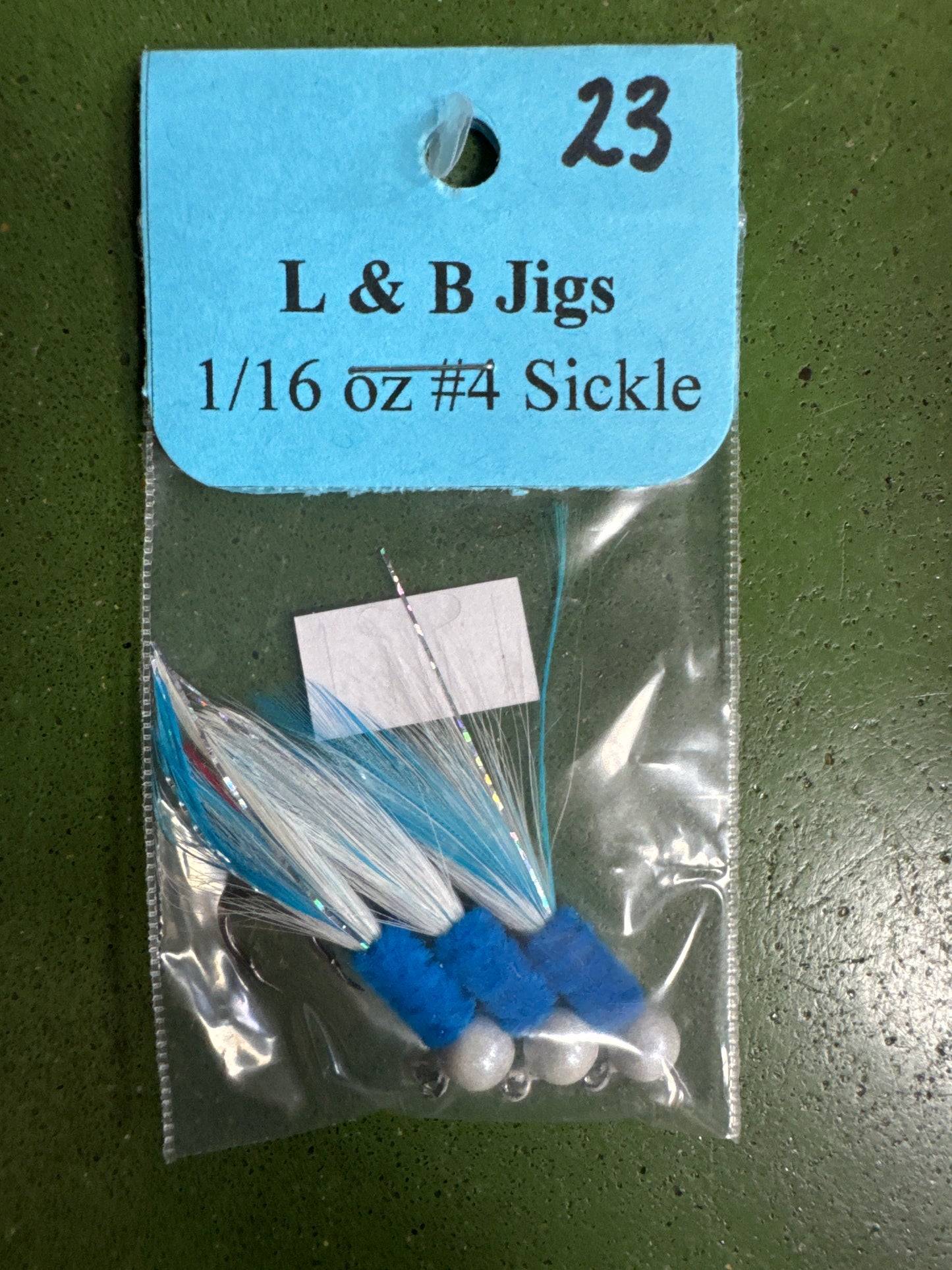 L and B Hand Tied Crappie Jigs #23