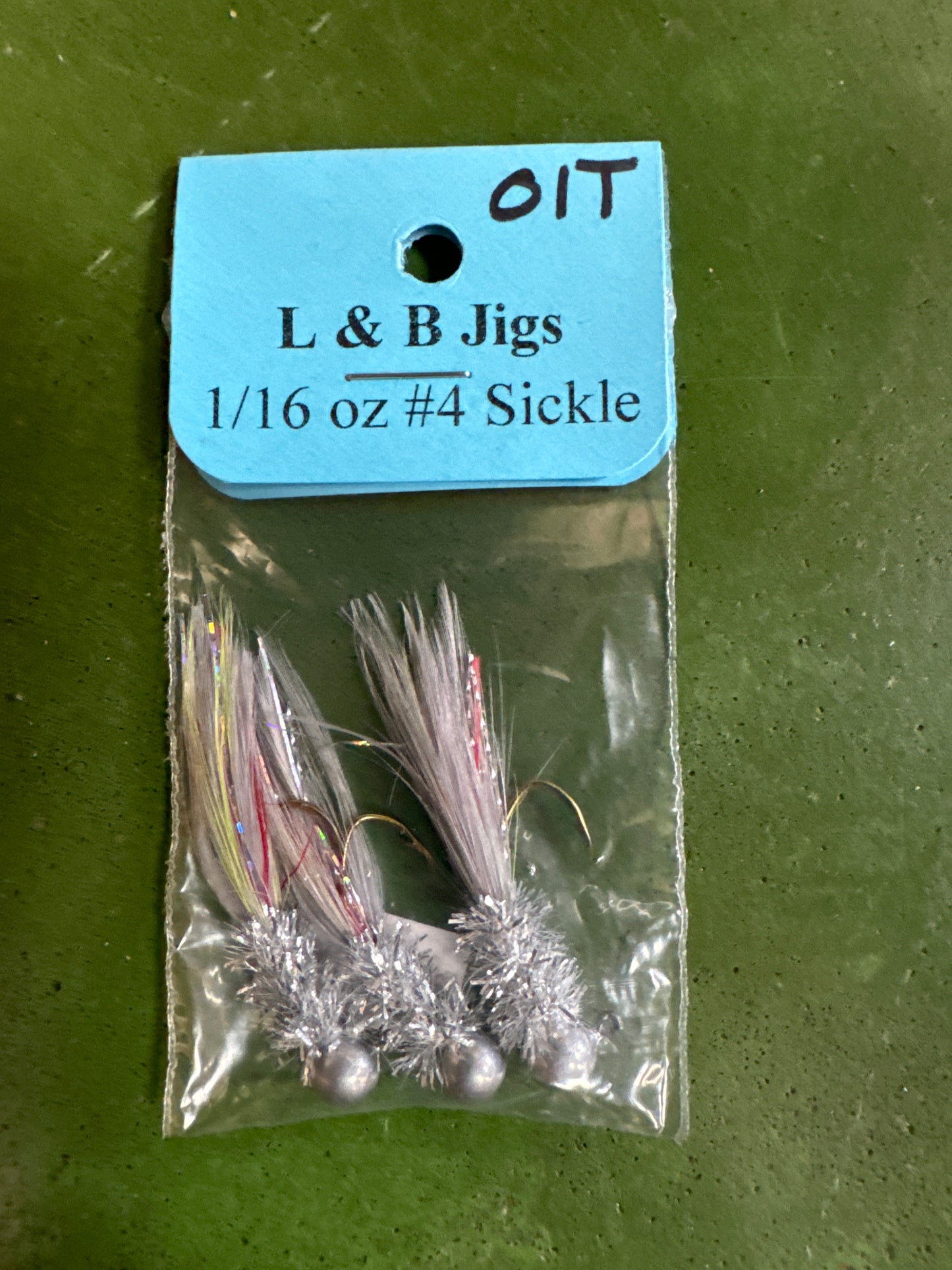 L and B Hand Tied Crappie Jigs #01T
