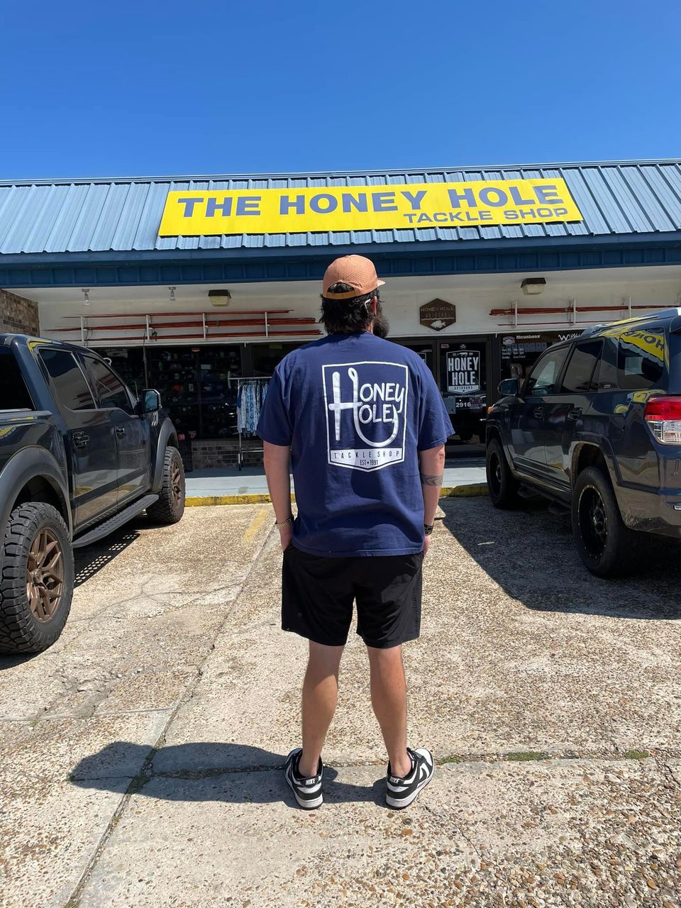 Local Tackle Shop Comfort colors tee – Honey Hole Tackle Shop