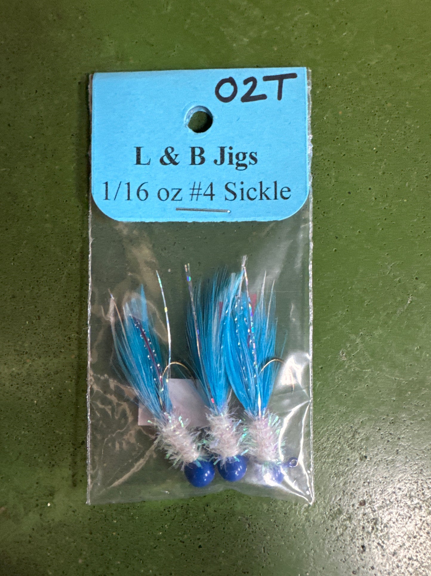 L and B Hand Tied Crappie Jigs #02T