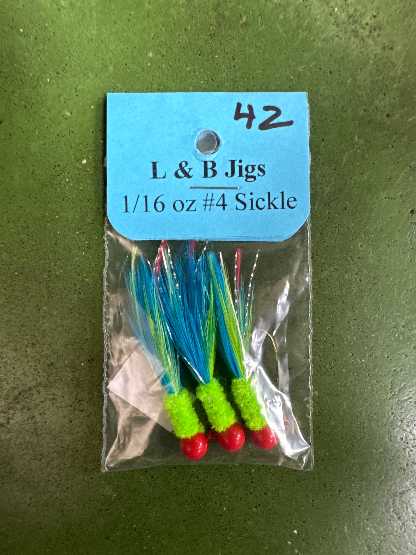 L and B Hand Tied Crappie Jigs #42