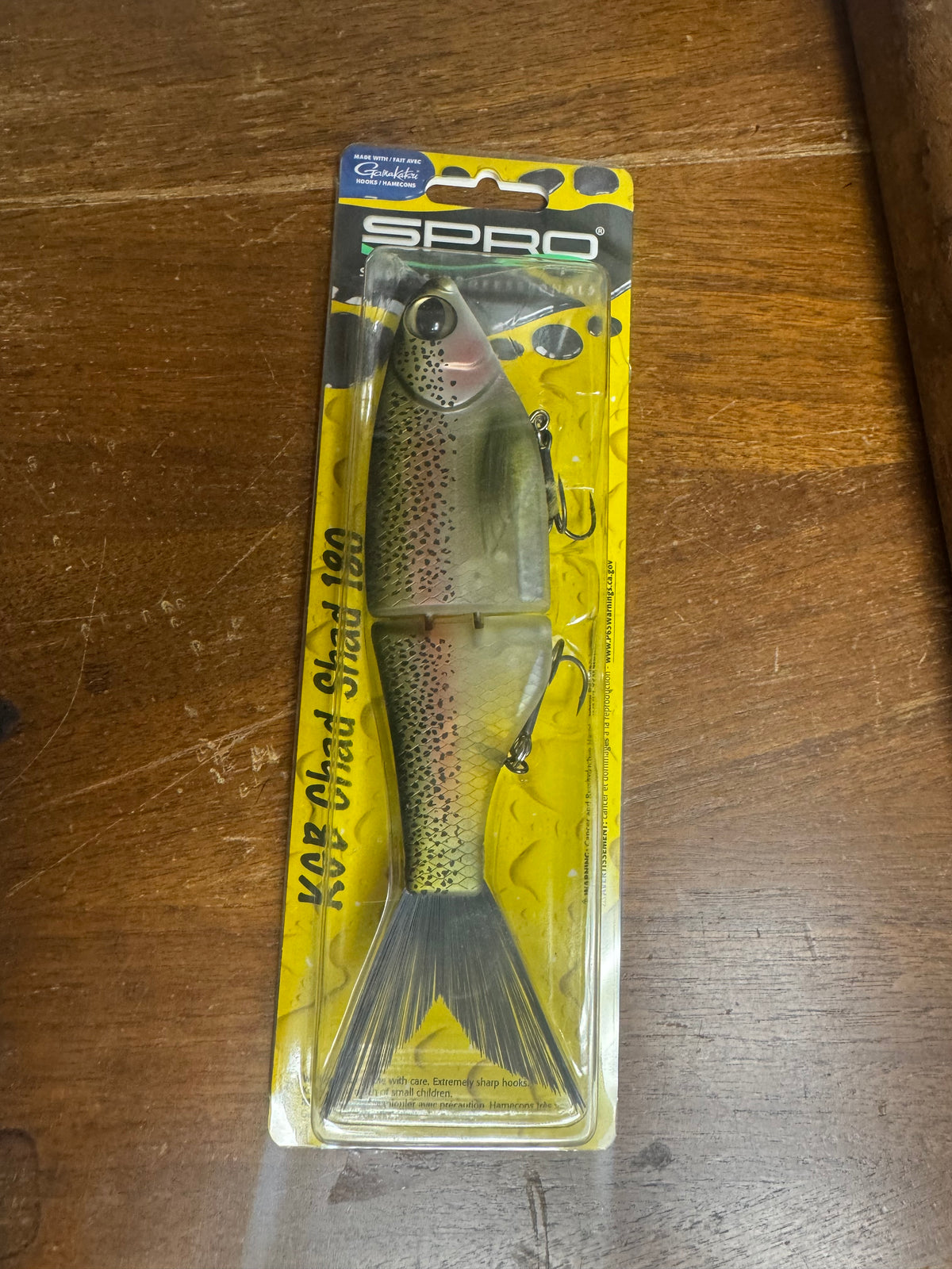 SPRO KGB Chad Shad 180 - Ghost Trout