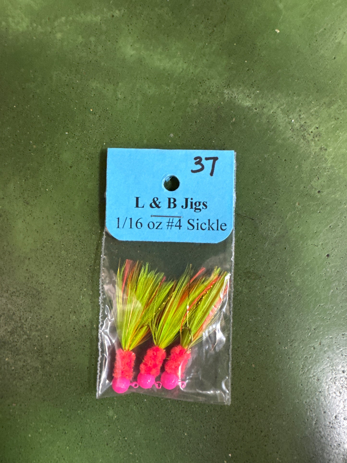 L and B Hand Tied Crappie Jigs #37