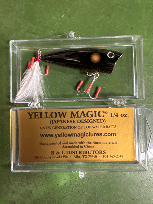 Yellow Magic - Black Shad