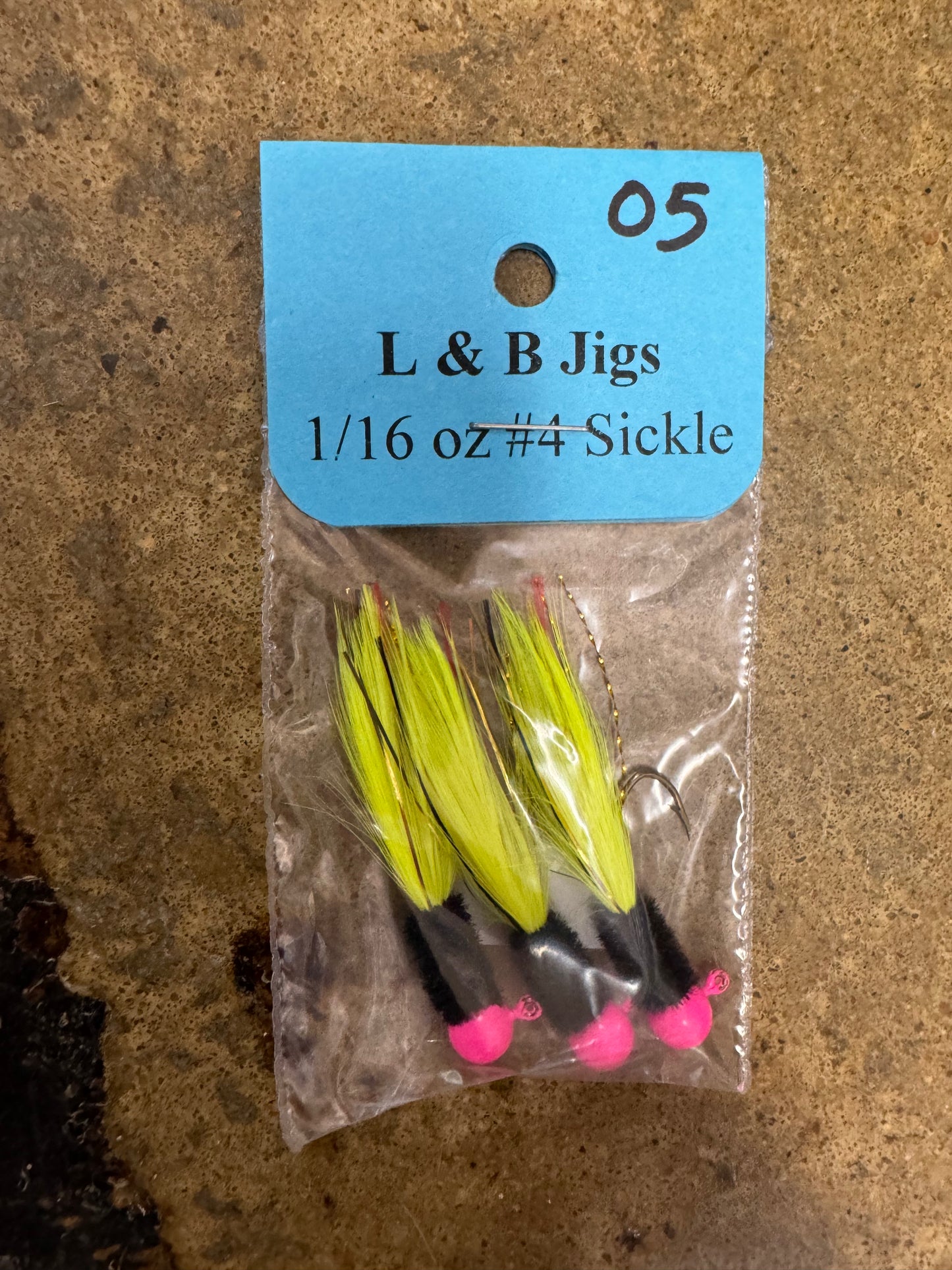 L and B Hand Tied Crappie Jigs #05