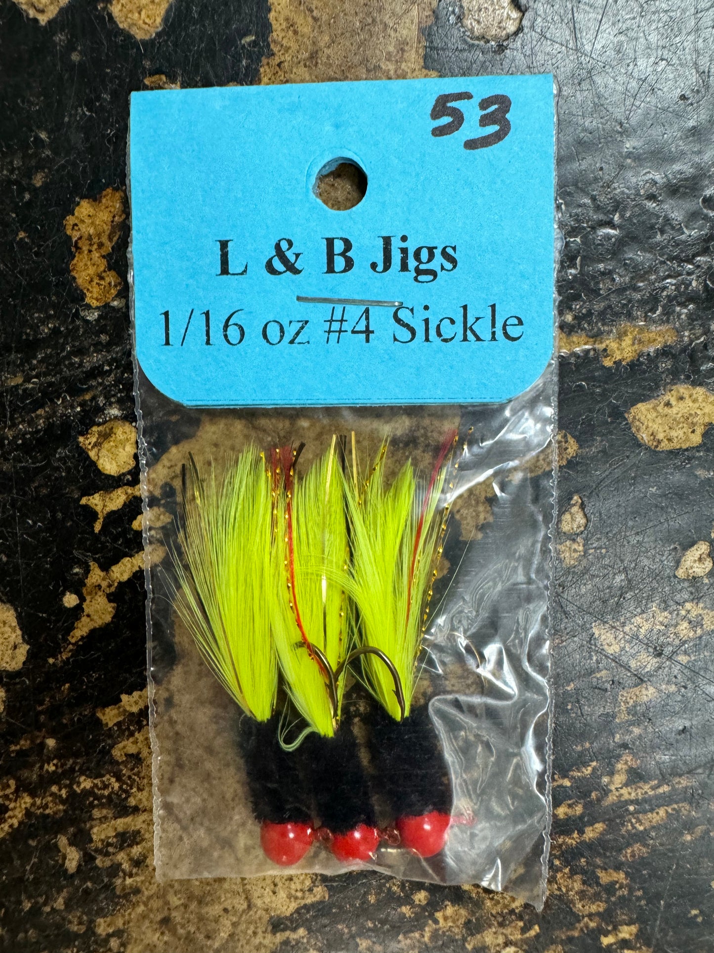 L and B Hand Tied Crappie Jigs #53