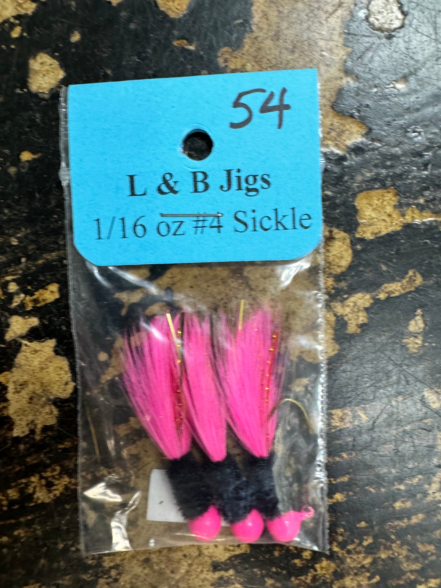 L and B Hand Tied Crappie Jigs #54
