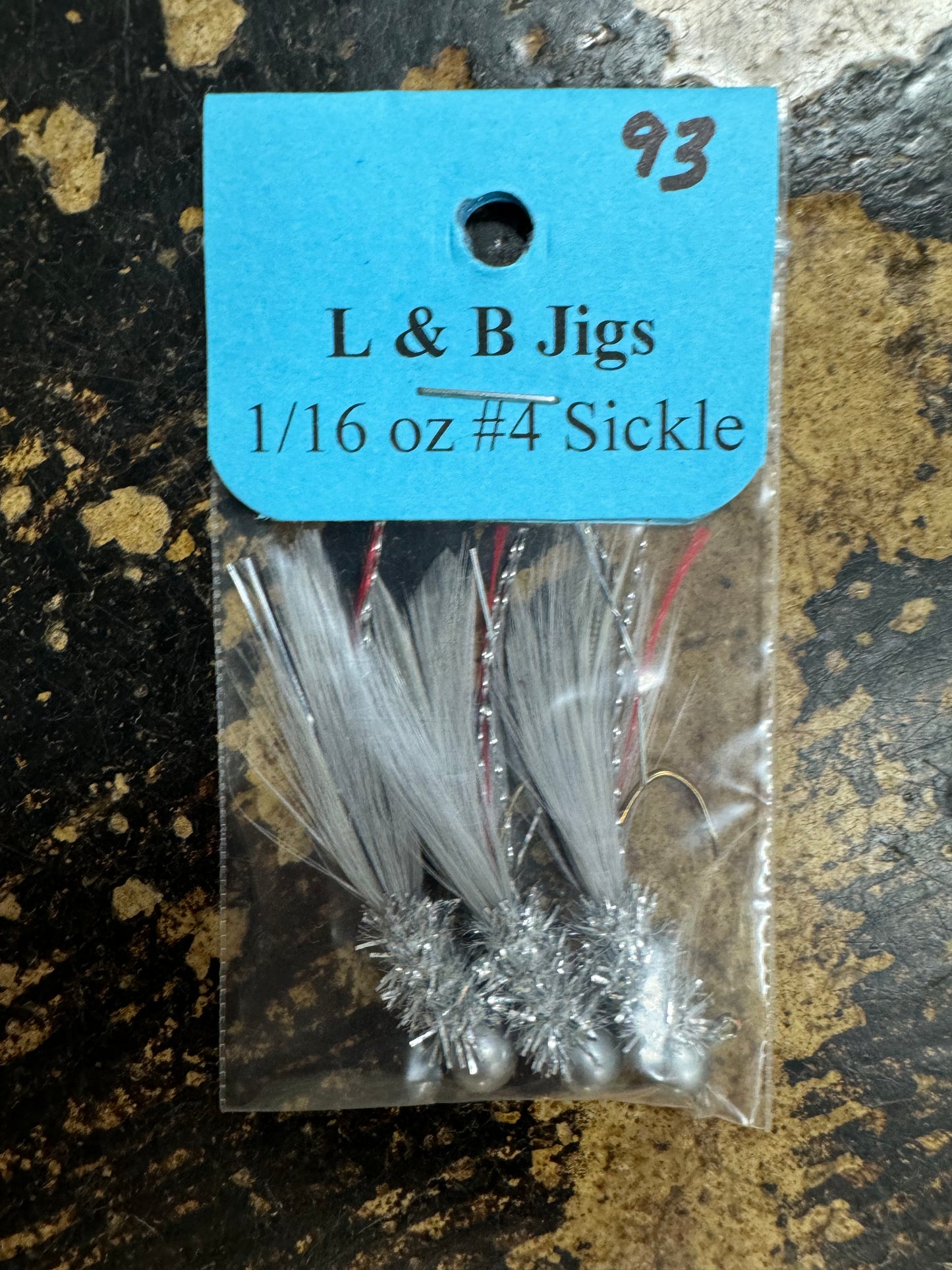 L and B Hand Tied Crappie Jigs #93