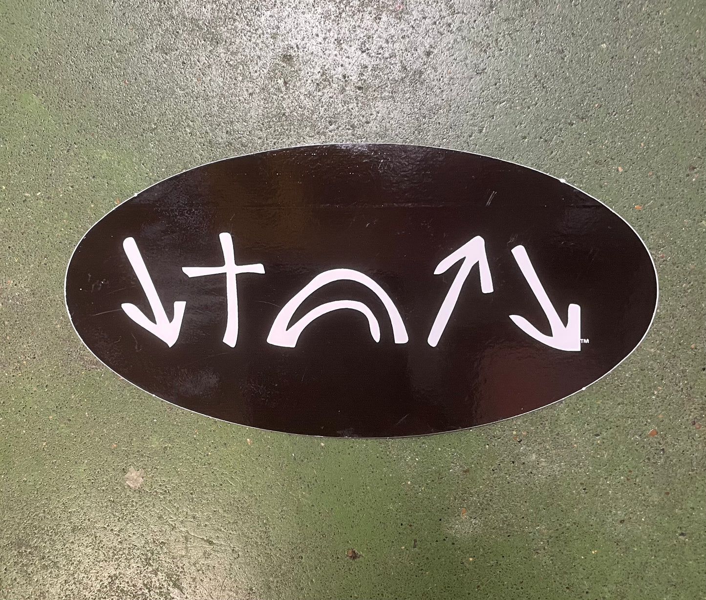 Gospel Symbols Oval Sticker