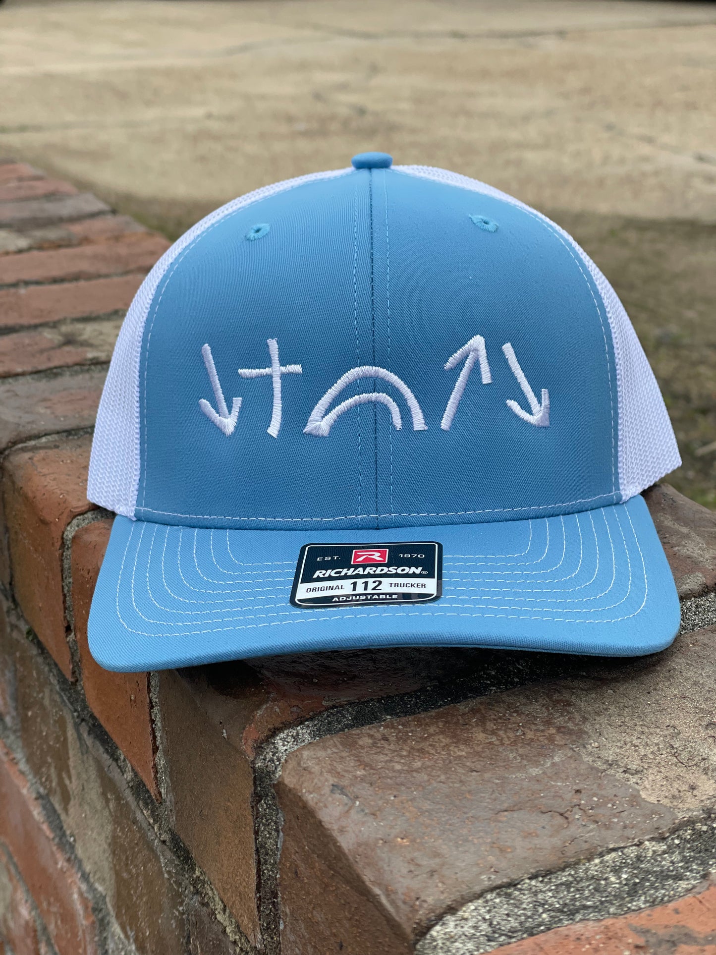 Gospel Symbols Hat - Blue and White