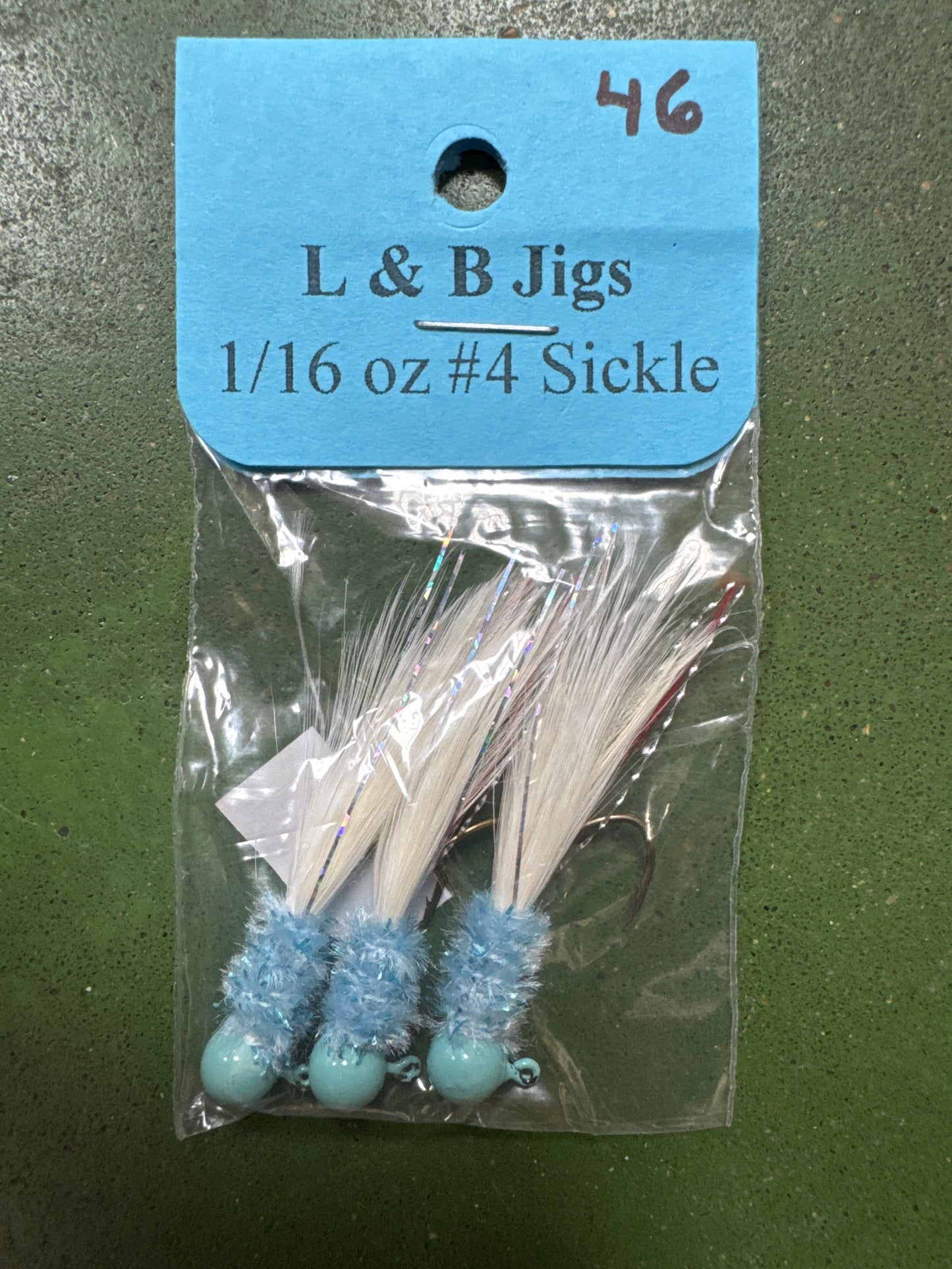 L and B Hand Tied Crappie Jigs #46