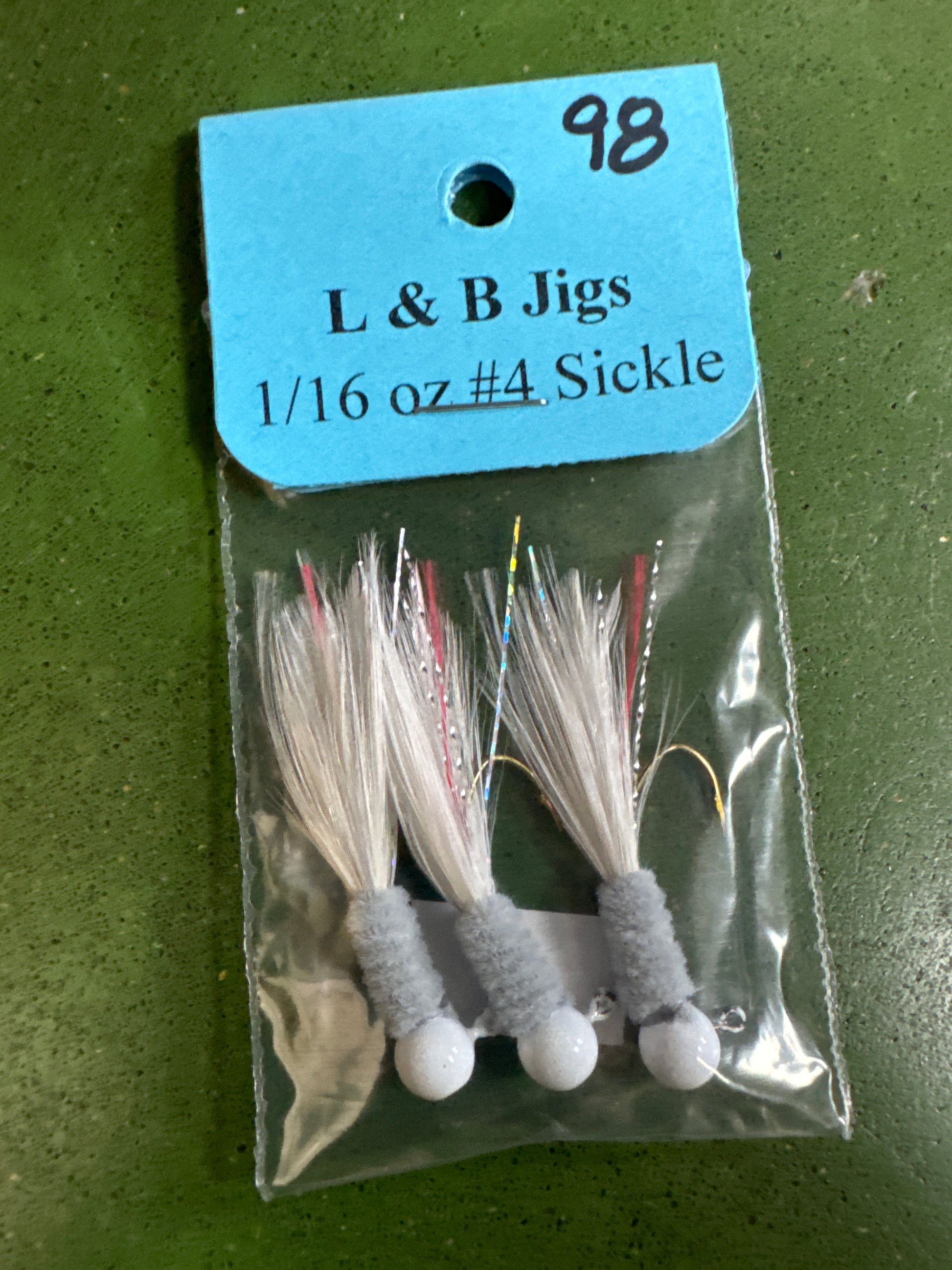 L and B Hand Tied Crappie Jigs #98 – Honey Hole Tackle Shop