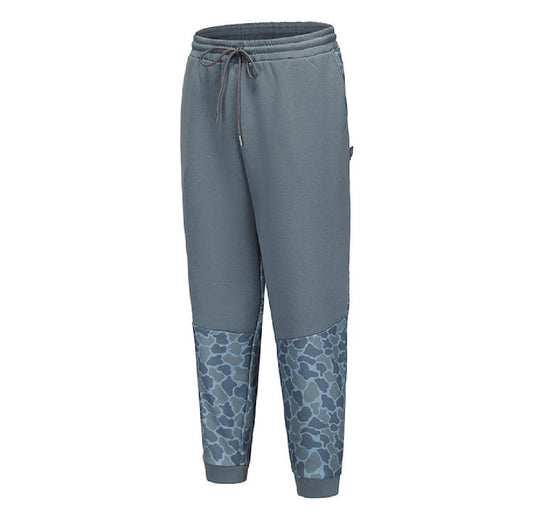 Honey Hole Fleece Lounge Joggers. - Blue Camo