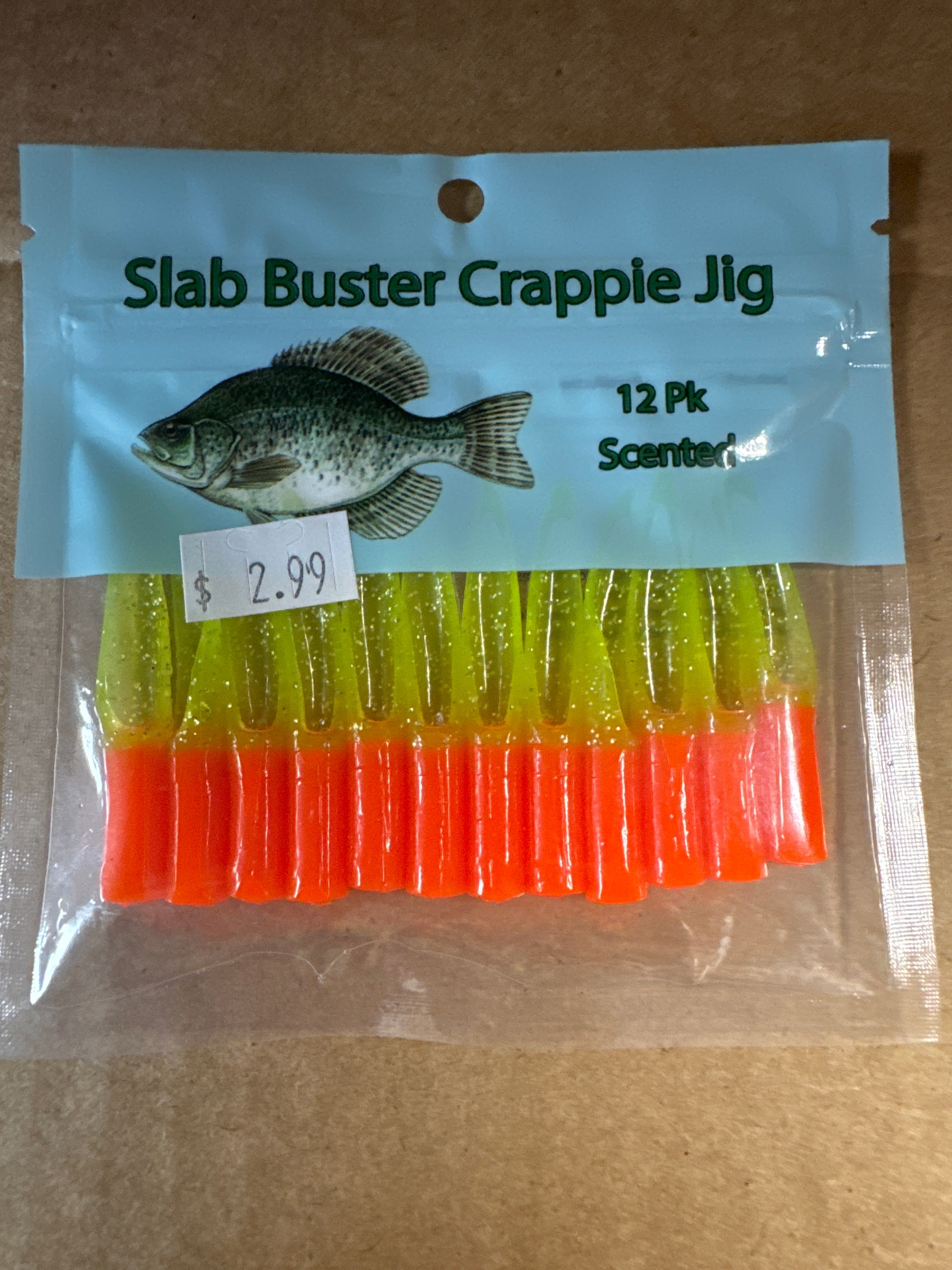 Leurres Slab Buster Pour Crappie - 2 Pouces, Perle Noire Leurres Slab Buster Pour Crappie - 2 Pouces, Perle Noire