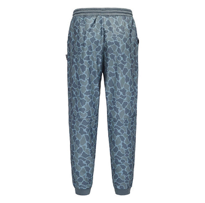 Honey Hole Fleece Lounge Joggers. - Blue Camo