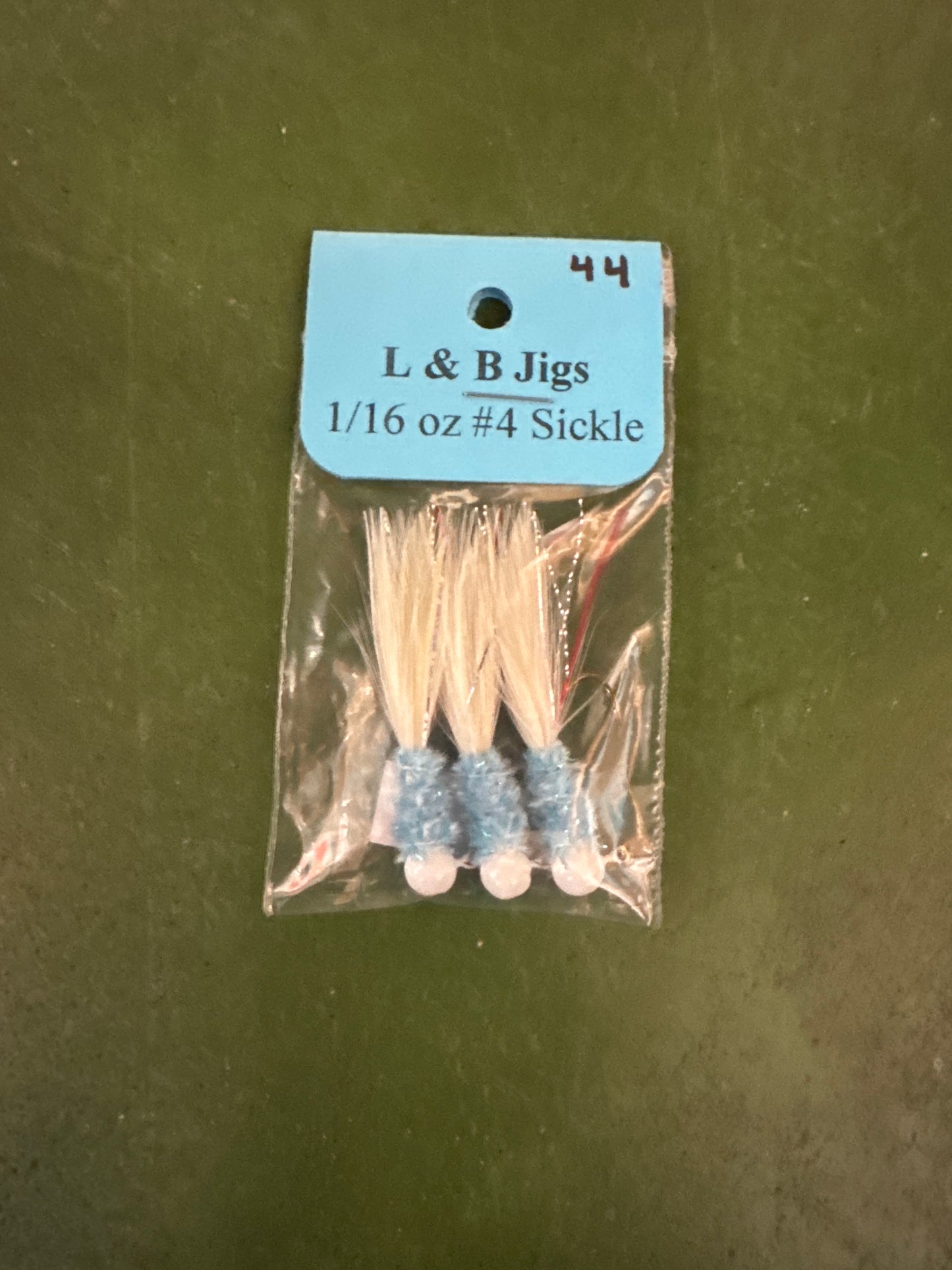 L and B Hand Tied Crappie Jigs #44