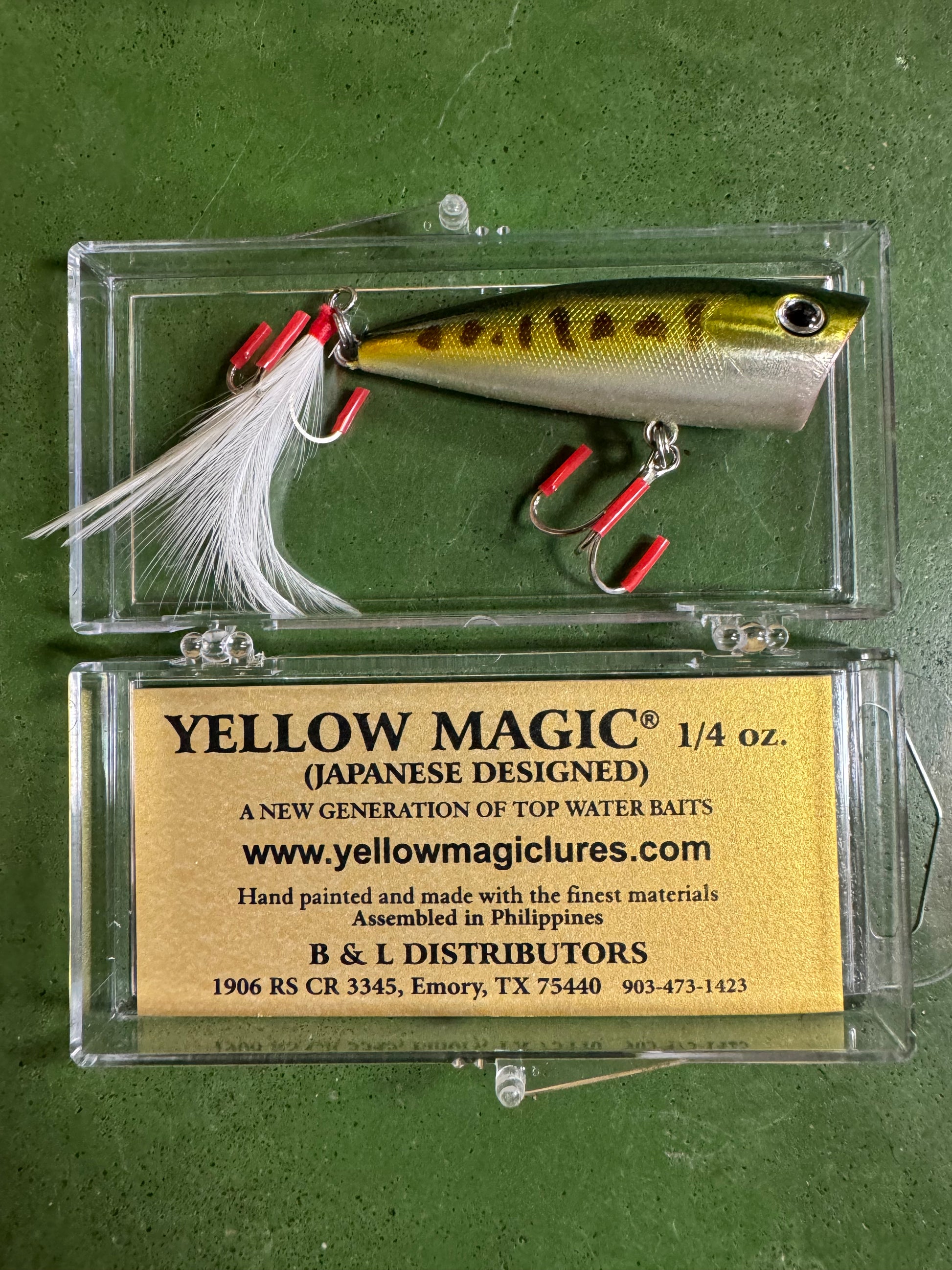 Yellow Magic Baby Bass – Honey Hole Tackle Shop
