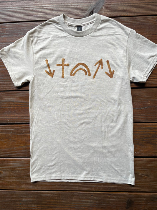 Gospel Symbols Sand T-Shirt