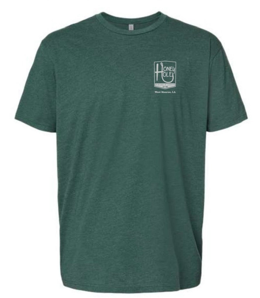 Jesus Ate Fish Be Like Jesus Heather Green T Shirt