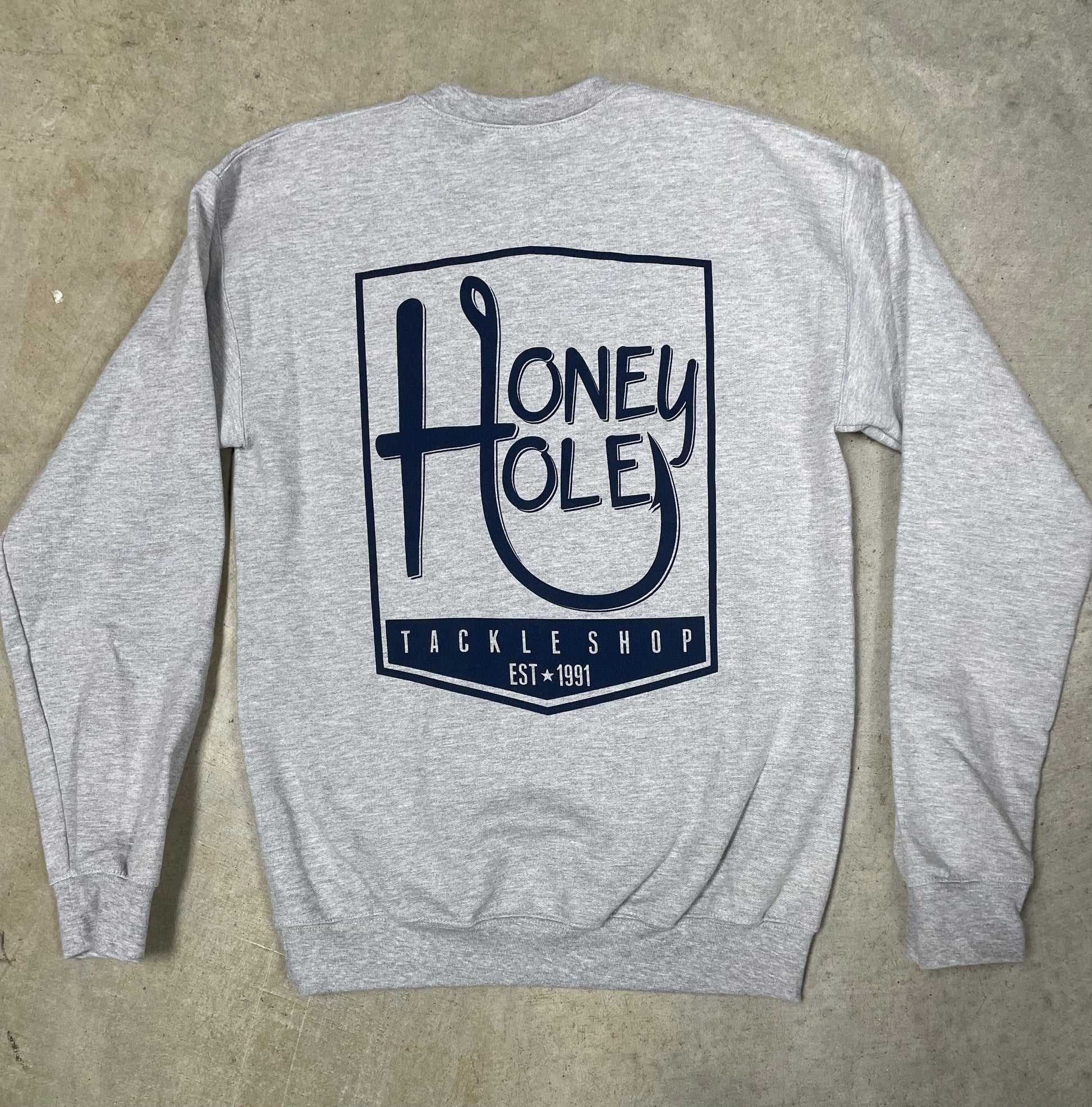 Honey Hole Tackle Shop Crew Neck Sweatshirt - Main Image